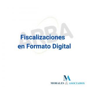 Fiscalizaciones en Formato Digital